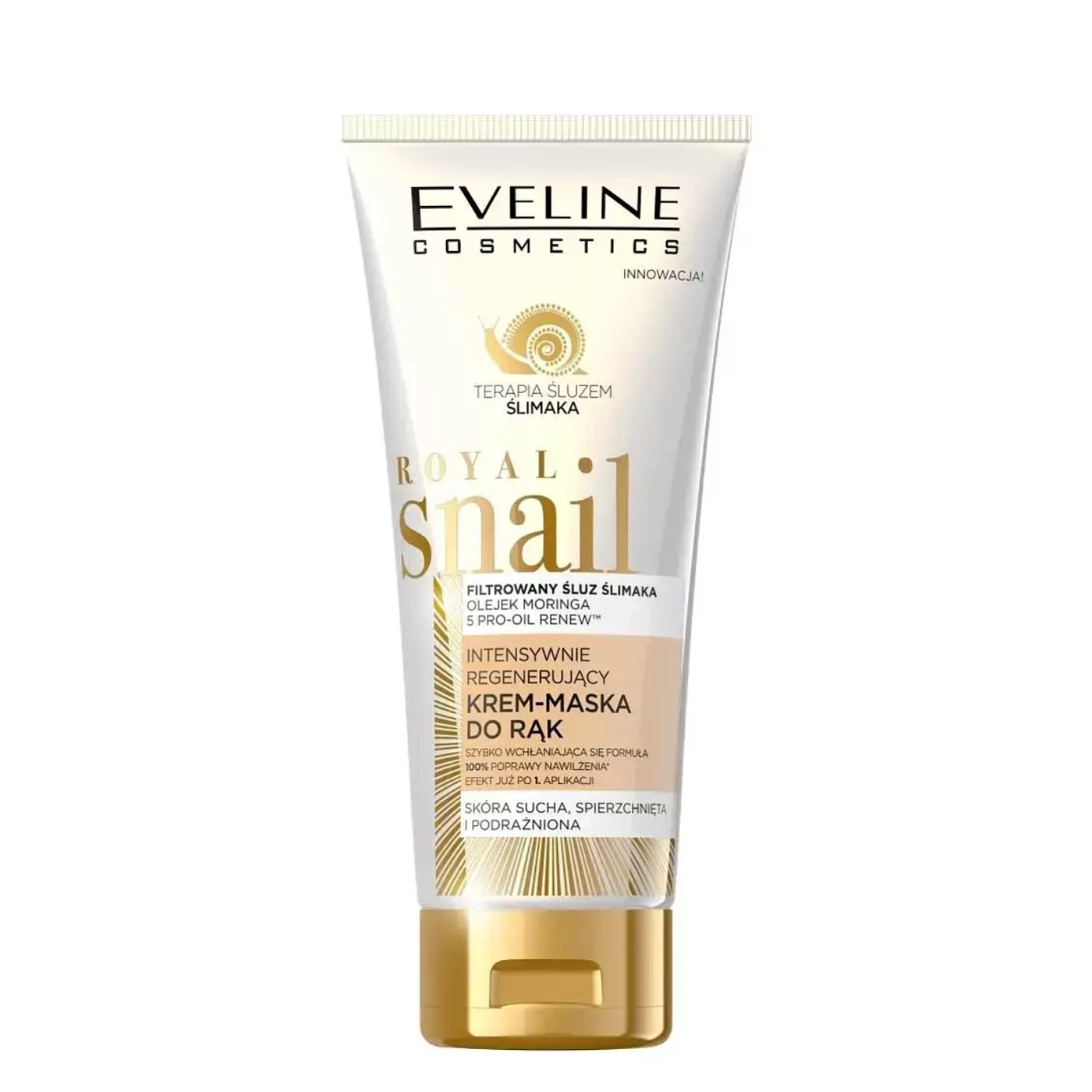 Eveline Cosmetics Royal Snail intensywnie regenerujący krem-maska do rąk 100ml