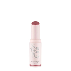 essence satin GLOW luminous shine lipstick 03 Rose And Shine Pomadka do ust 3,5 g