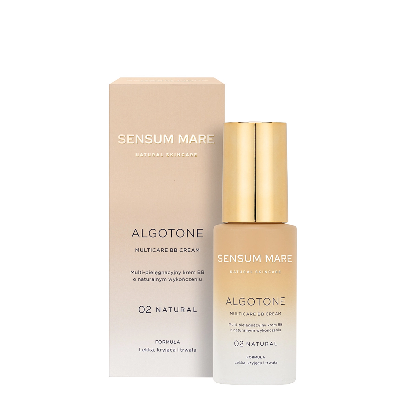 Sensum Mare ALGOTONE Multi-pielęgnacyjny krem BB - 02 natural 30 ml