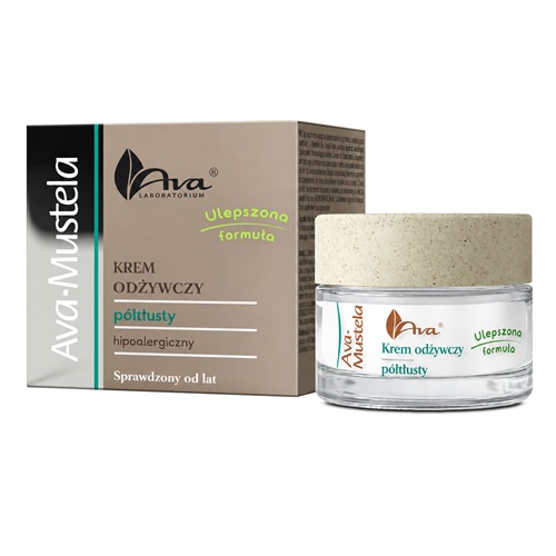 Ava Laboratorium Ava-Mustela odżywczy krem półtłusty do twarzy 50ml