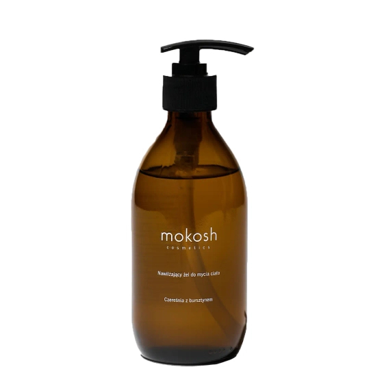 Mokosh Nawilżający żel do mycia ciała czereśnia z bursztynem 300ml