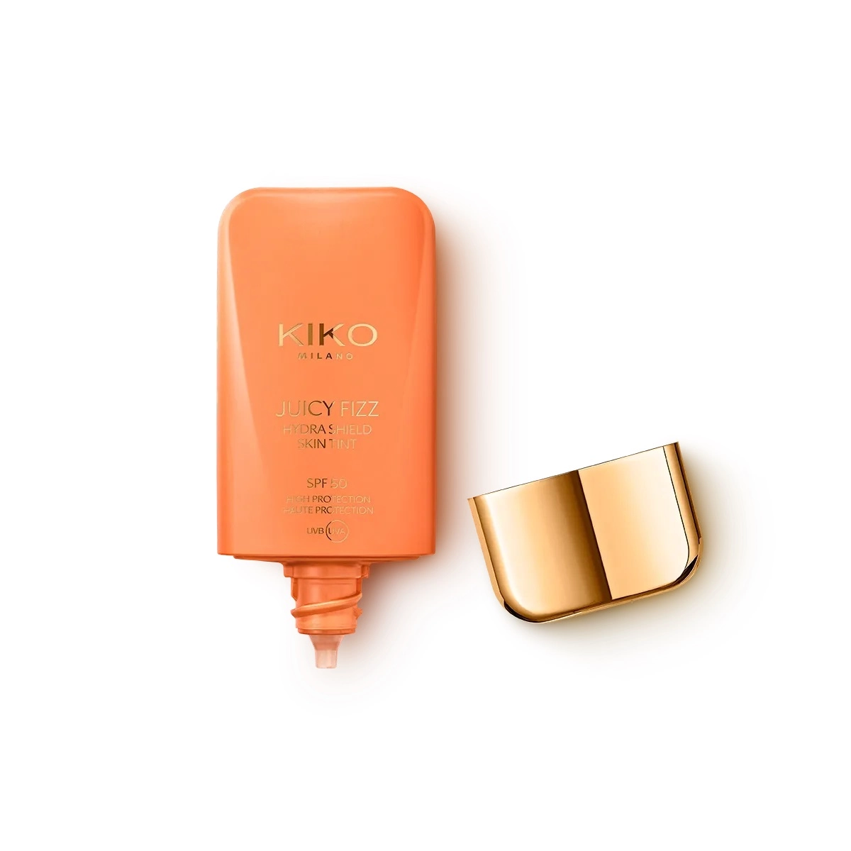KIKO Milano Juicy Fizz Hydra Shield Skin Tint SPF50 fluid korygujący i nawilżający do twarzy 04 Cappuccino 28ml