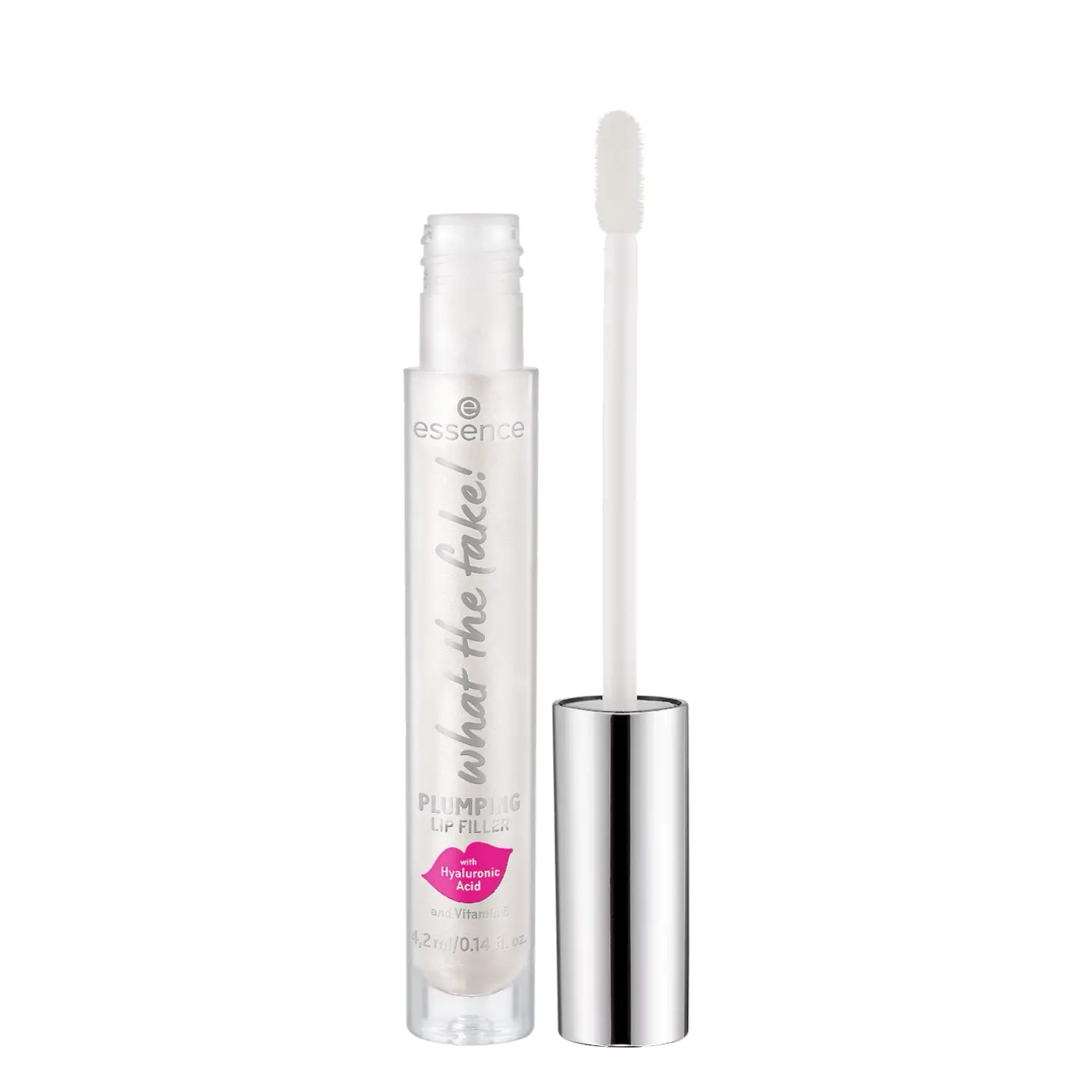 essence What The Fake! Plumping Lip Filler błyszczyk wypełniający usta 01 Oh My Plump! 4.2ml