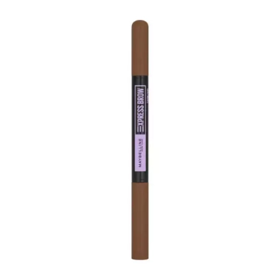 Maybelline Express Brow Satin Duo Dwustronna kredka do brwi MEDIUM BROWN