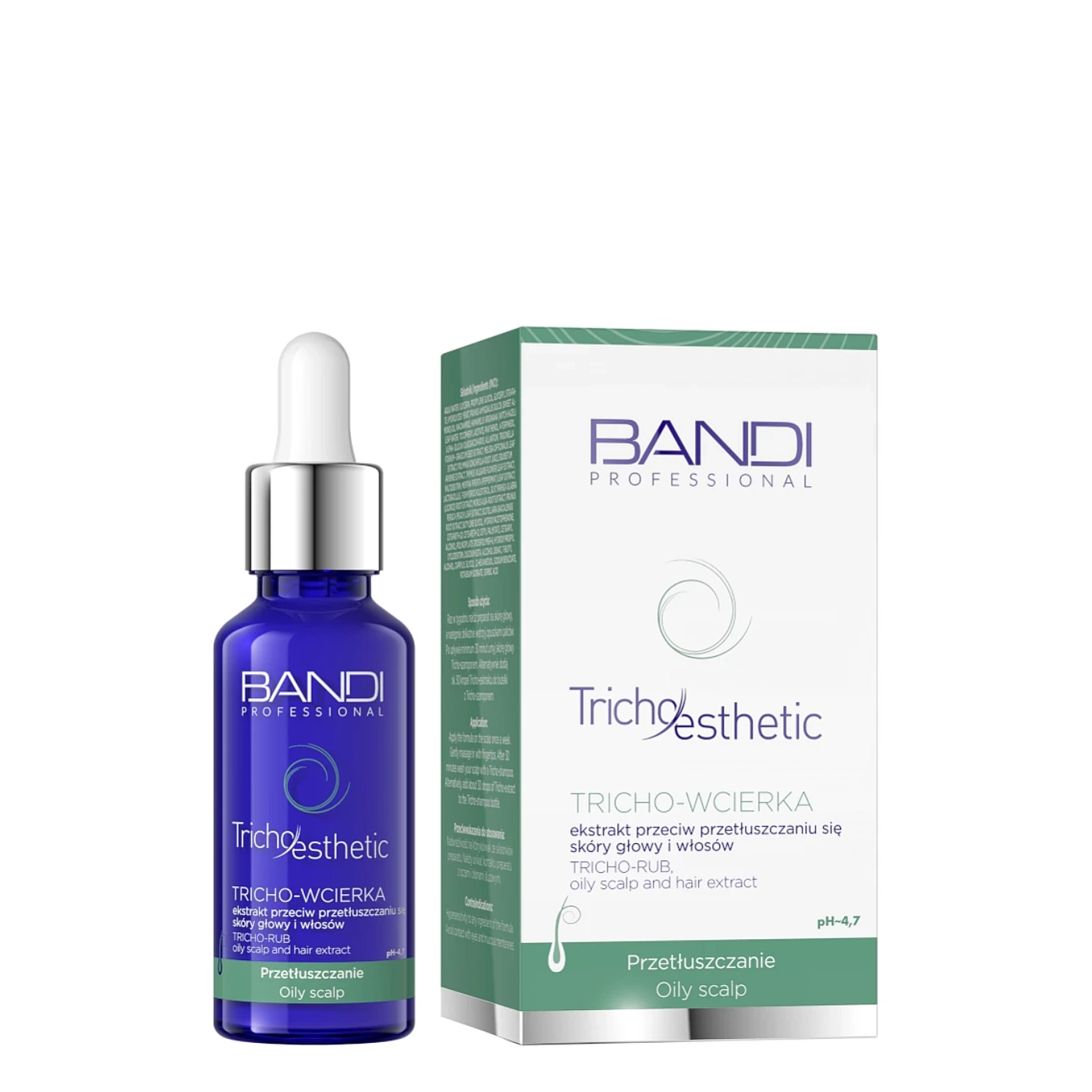 Bandi Professional Tricho-ekstrakt przeciw przetłuszczaniu się głowy i włosów 30ml