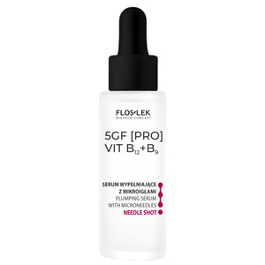Floslek 5GF [PRO] VIT B12+B9 serum wypełniające z mikroigłami Needle Shot 30ml
