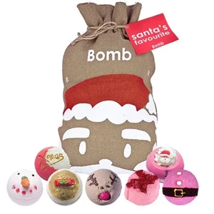 BOMB Cosmetics Zestaw upominkowy w worku Santa's Favourite