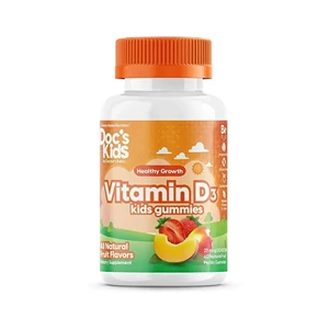 Doctor's Best Vitamin D3 Kid's Gummies, Fruit Flavours - 60 żelek dla dzieci