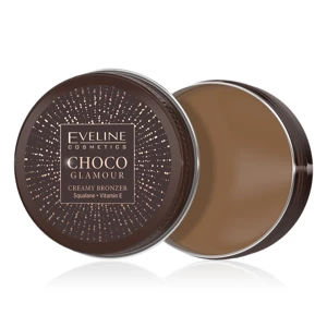 Eveline Cosmetics CHOCO GLAMOUR Lekki kremowy bronzer do konturowania twarzy 01, 20 g