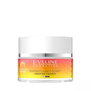 Eveline Cosmetics VITAMIN C 3X ACTION Rozświetlająco-kojący krem do twarzy 50ml