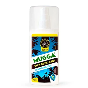 MUGGA Spray 25% IKARYDYNA na Kleszcze i Komary 75ml
