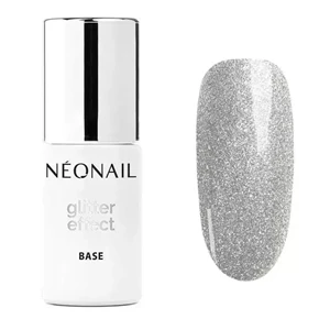 NeoNail  Lakier Hybrydowy Glitter Effect Base Silver Shine 7,2 ml 