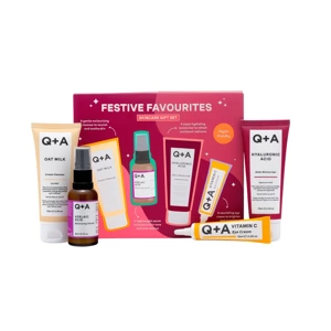 Q+A Festive Favourites Skincare Gift Set Zestaw do Pielęgnacji Twarzy