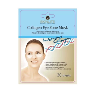SKINLITE Collagen Eye Zone Mask Płatki pod oczy kolagenowe 30 szt