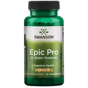 SWANSON Probiotyk Epic Pro 25 szczepów 30 kapsułek