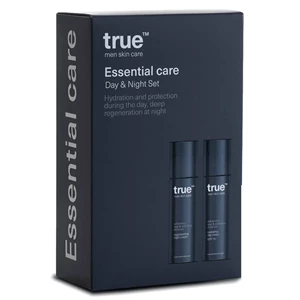 True Men Skin Care Essential Care Zestaw krem na dzień i noc