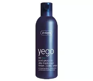 Ziaja Yego żel 3w1 pod prysznic dla mężczyzn twarz ciało włosy 300ml