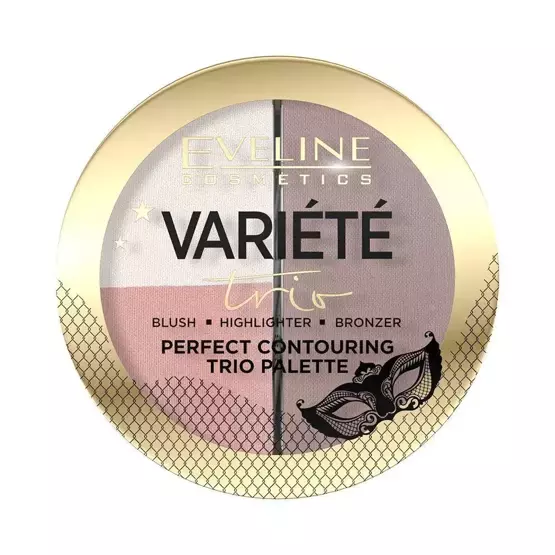 Eveline Cosmetics Variete Paleta do konturowania twarzy 01 Light