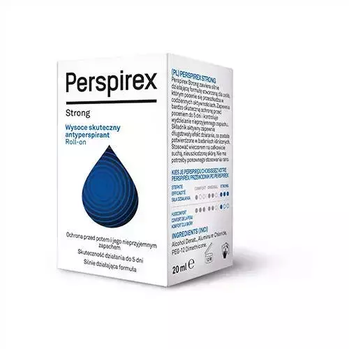 Perspirex Strong Antyperspirant dla najsilniejszej ochrony