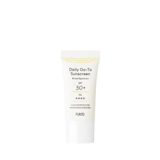 Purito Daily Go-To Sunscreen Codzienny krem przeciwsłoneczny SPF 50+ PA++++  15 ml (wersja mini)