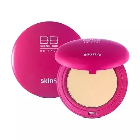 Skin79 Matujący puder w kompakcie Super+ Pink BB Pact SPF 30 PA ++