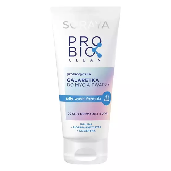 Soraya Probio Clean Galaretka do mycia twarzy do cery normalnej i suchej 150ml