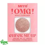 MIYO Omg! Check Me Up Creme de la creme  Shimmer eyeshadow Cień do powiek No.27 Lollypop